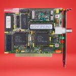 QNX ISA 8-bit BNC Interface Card – Corman Custom Electronics (1987)