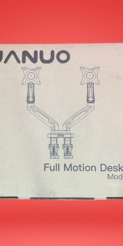 HUANUO HNDS6 Dual Monitor Desk Mount Stand Full Motion Tilt & Rotate