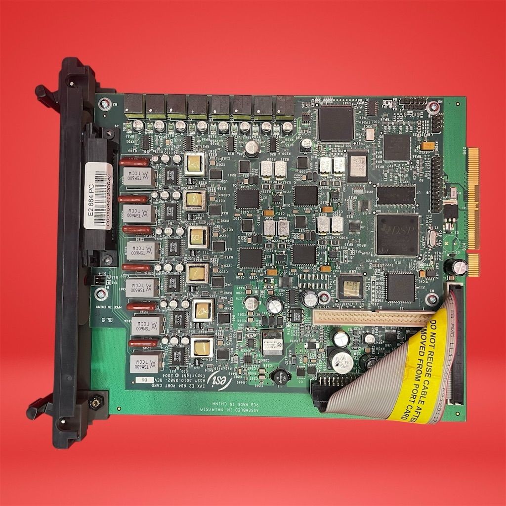 ESI E2 684 6Line 8 Digital 4 Analog Station Expansion Card ASSY 5010-0582-REV.B6