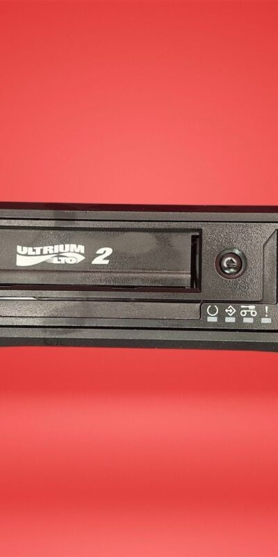 Dell PowerVault LTO-2 LTO-2-2024 SCSI External Tape Drive Black Compact Durable