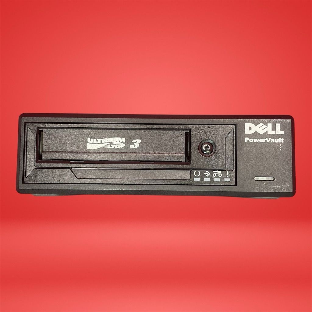 Dell PowerVault LTO-3 LTO-3-060ext Ultrium SCSI External Tape Drive Black
