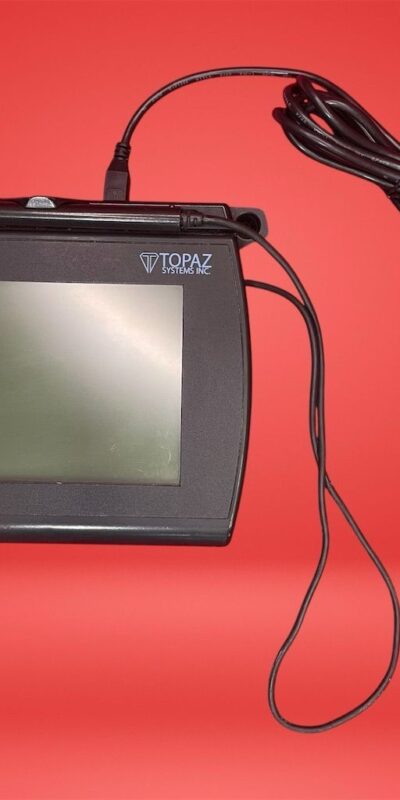 Topaz T-LBK766SE-BHSB-R SignatureGem LCD 4x3 Electronic Signature Pad