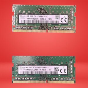 SK HYNIX 16GB(2x8GB) DDR4 LAPTOP RAM PC4-2666V 1Rx8 HMA81GS6JJR8N-VK