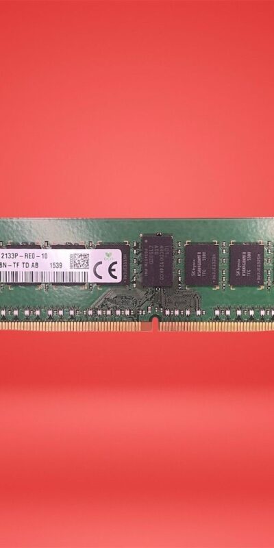 12x SK Hynix 8GB DDR4 Mixed Rank (6) 2133 MHz and (6) 2400 MHz RDIMM Memory