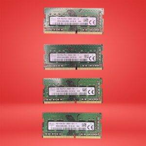 SK Hynix 32GB (4x8GB) DDR4 1Rx8 PC4-2666V SO-DIMM RAM Modules HMA81GS6CJR8N-VK