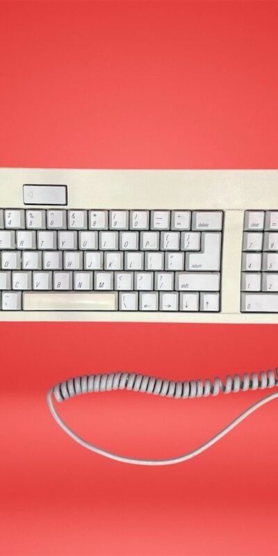 Apple Keyboard for Macintosh SE IIgs ADB Desktop Bus Mac Vintage