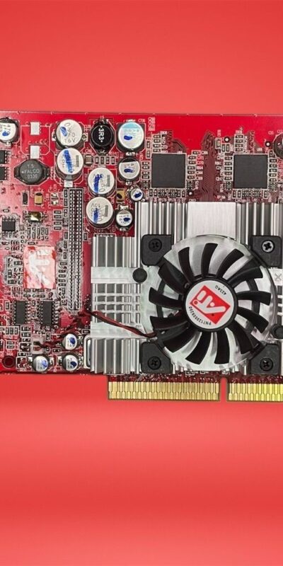 ATI Radeon 9600 XT 128m VGA TV DVI AGP Retro Gaming Video Card