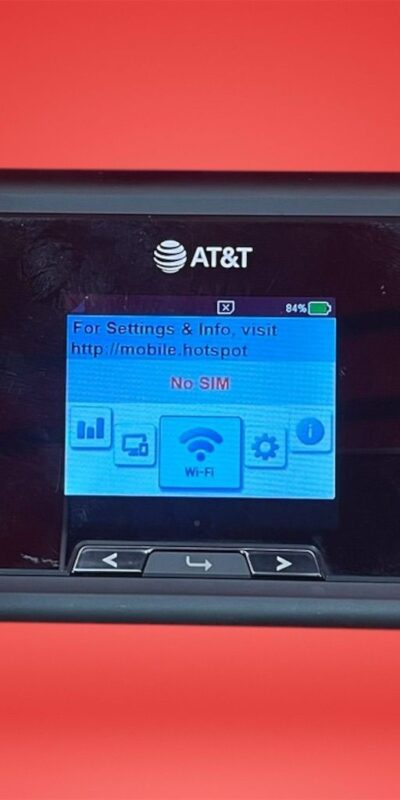 Franklin A50 5G WiFi 6 Mobile Hotspot for AT&T with 2.4" Display