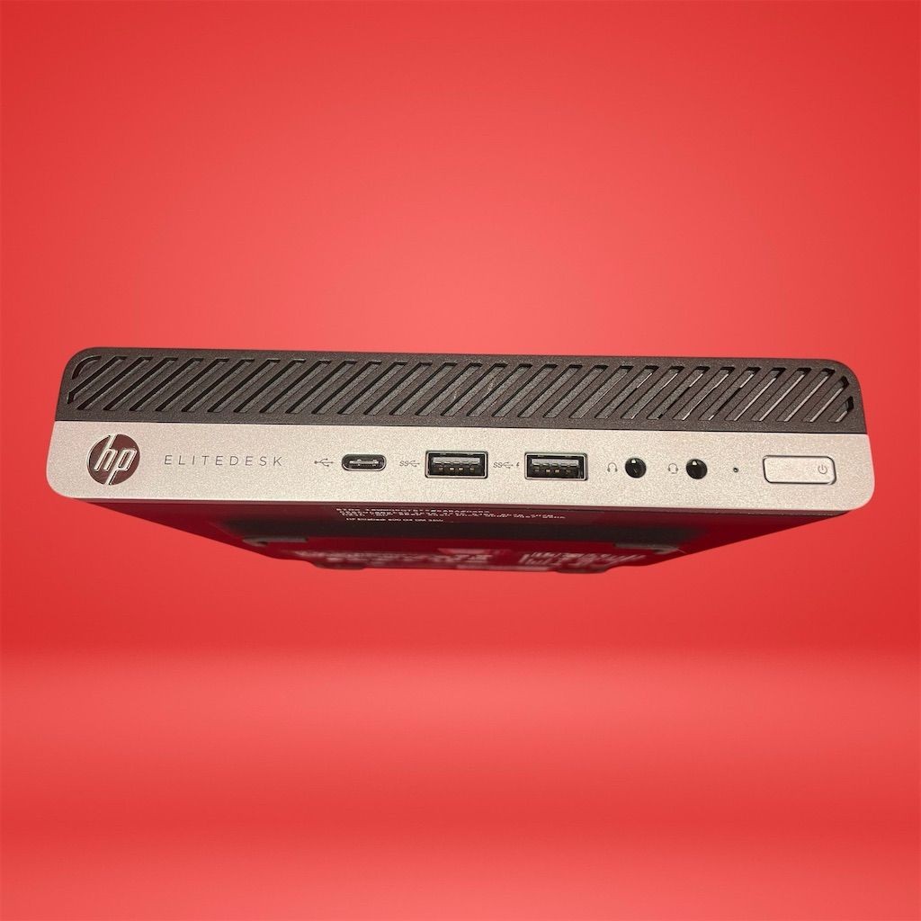 HP ELITEDESK 800 G4 Intel Core i5-8500T 16GB RAM 256GB NVMe Win 11 Pro Wifi