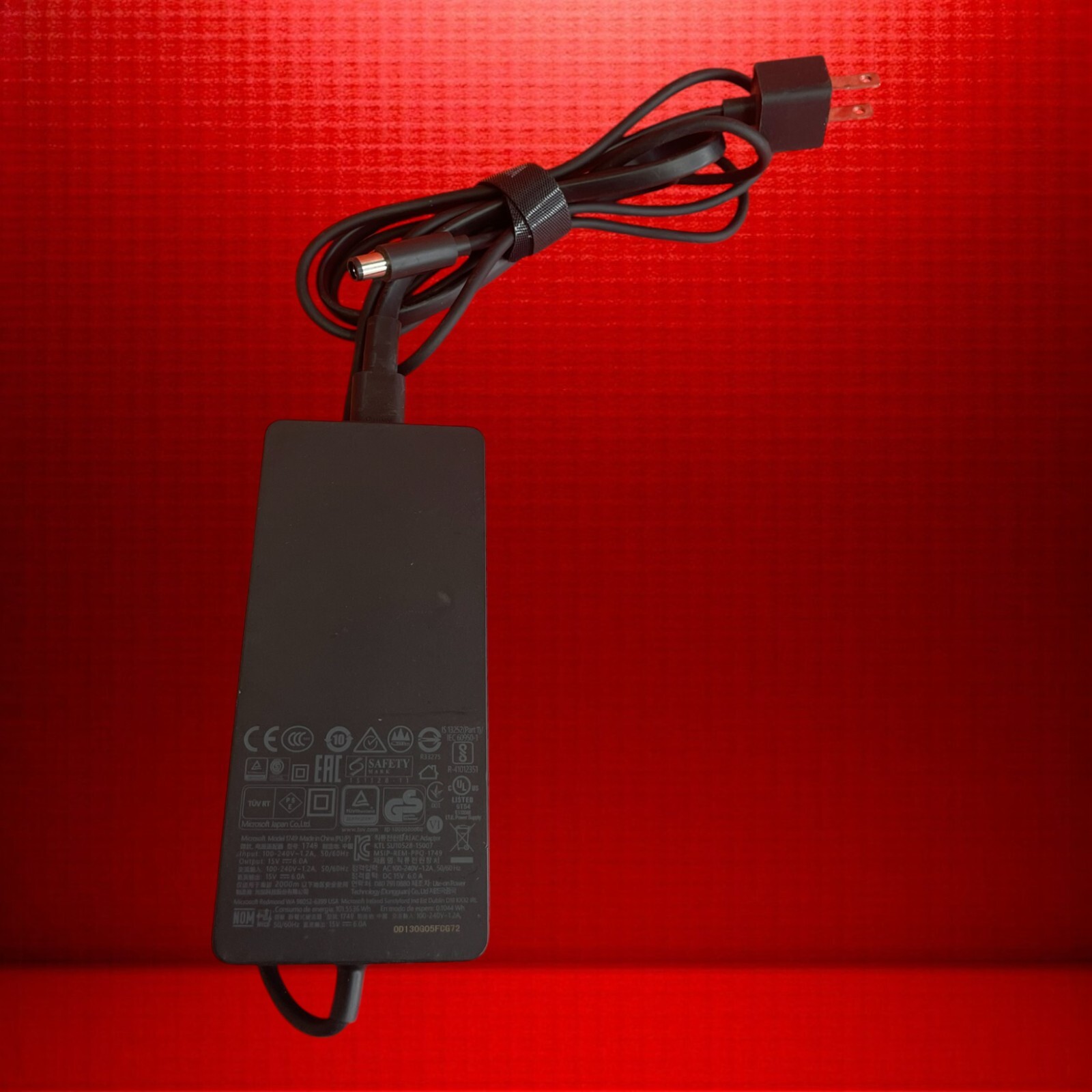 OEM Microsoft Surface Dock 90W Power Supply Adapter 15V 6A SU10528-15007
