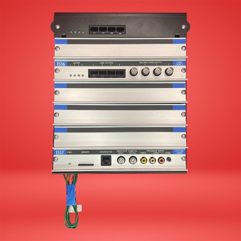 Audio Authority 4x4 Audio/Video Intercom Hub 1510 W/Accessories AS-IS