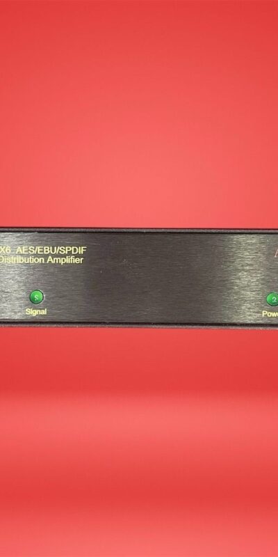 Aardvark 1x6 AES/EBU/SPDIF Distribution Amplifier Signal Splitter 734-665-8899