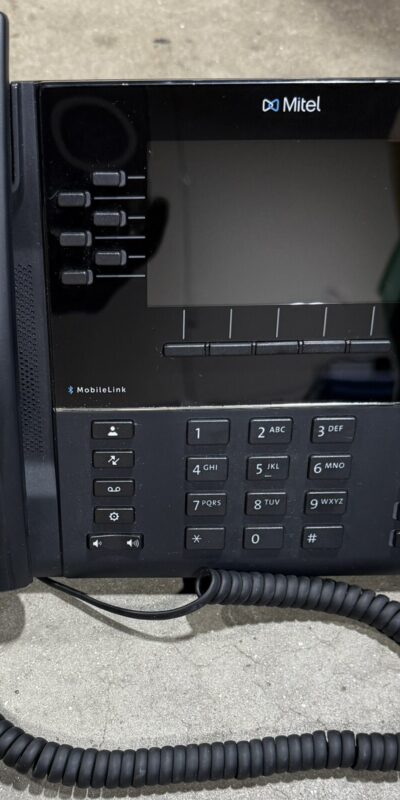 Mitel 6930 IP Phone 50006769 MiVoice Color Display POE w/ Stand & Handset