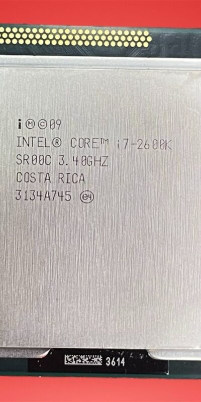 Intel i7-2600K 3.40GHz Quad Core SR00C 8 Thread LGA 1155 Processor