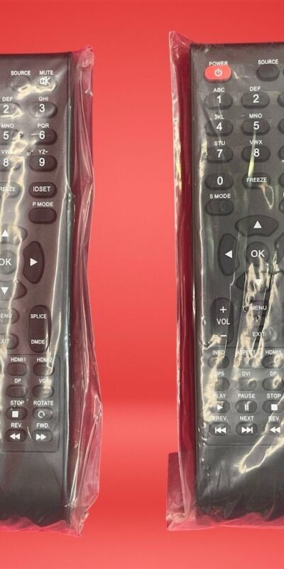Lot of 2 NEW Universal Commercial Monitor Remote Control - 7601-31A062