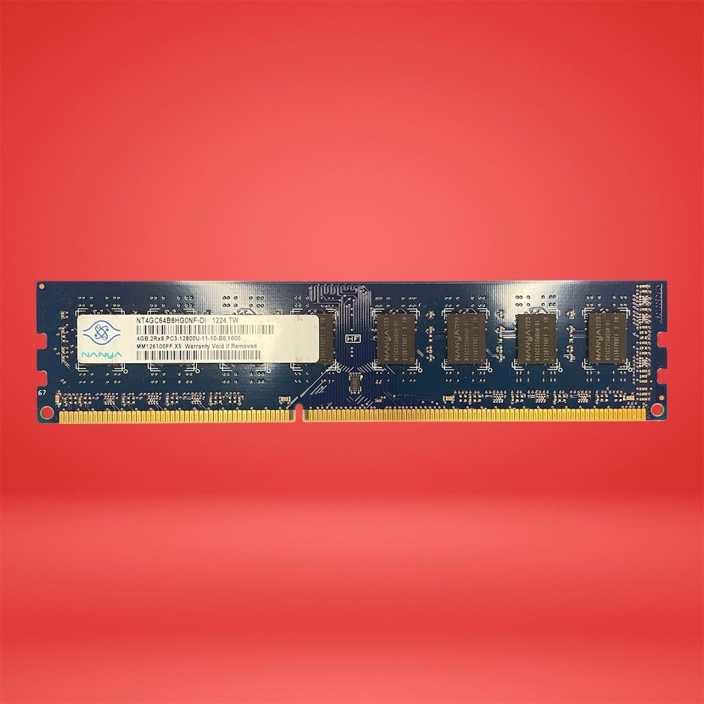 Nanya NT4GC64B8HG0NF-DI 4GB DDR3 PC3-12800U UDIMM Desktop RAM Memory Module
