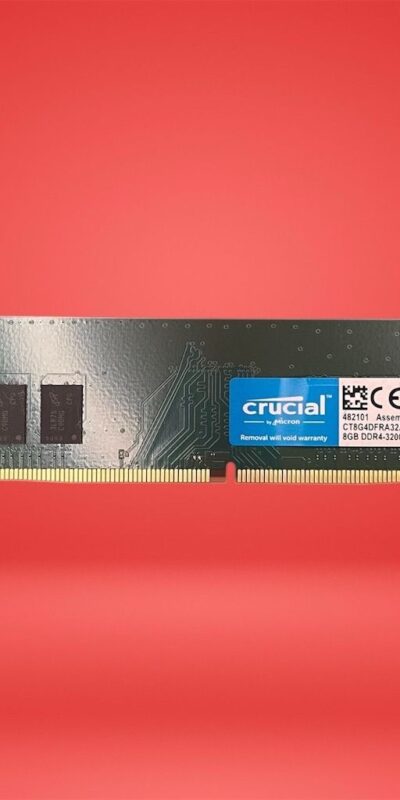 Crucial CT8G4DFRA32A.C8FR 8GB DDR4-3200 UDIMM Desktop Memory Module