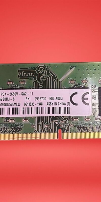 KINGSTON ACR26D4S9S8HJ-8 8GB LAPTOP MEMORY MODULE PC4-2666V