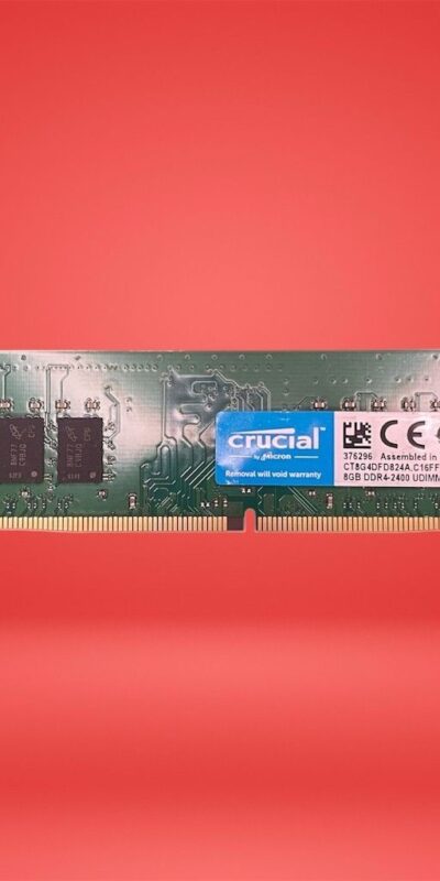 Crucial CT8G4DFD824A.C16FF 8GB DDR4-2400 UDIMM Desktop Memory RAM