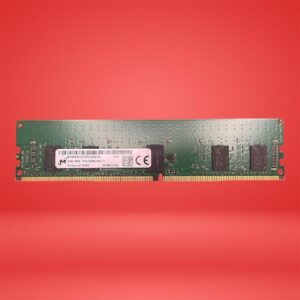 Micron MTA9ASF1G72PZ-2G6D1SI 8GB DDR4-2666V RDIMM Server Memory Module 288-Pin