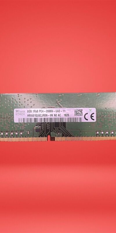 SK Hynix HMA81GU6CJR8N-VK 8GB DDR4 PC4-2666P Desktop Memory Module DIMM 288-Pin