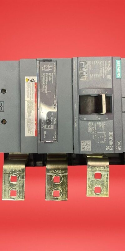 Siemens 3-Pole 400A 600V Main Circuit Breaker 3VA5340-5EC31-0AA0