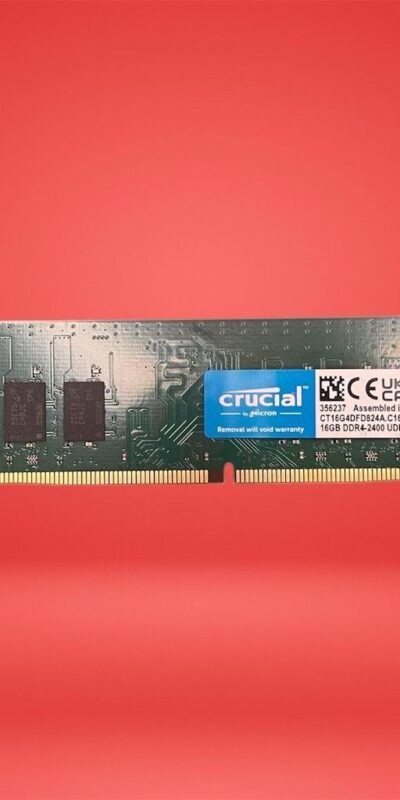 Crucial 16GB DDR4-2400 UDIMM Desktop Memory Module