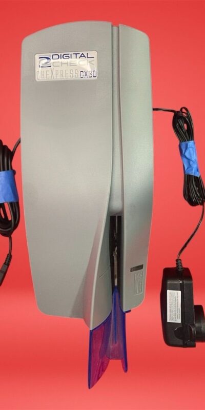 Digital Check CheXpress CX30 Check Scanner 152000-02 w/ USB cable