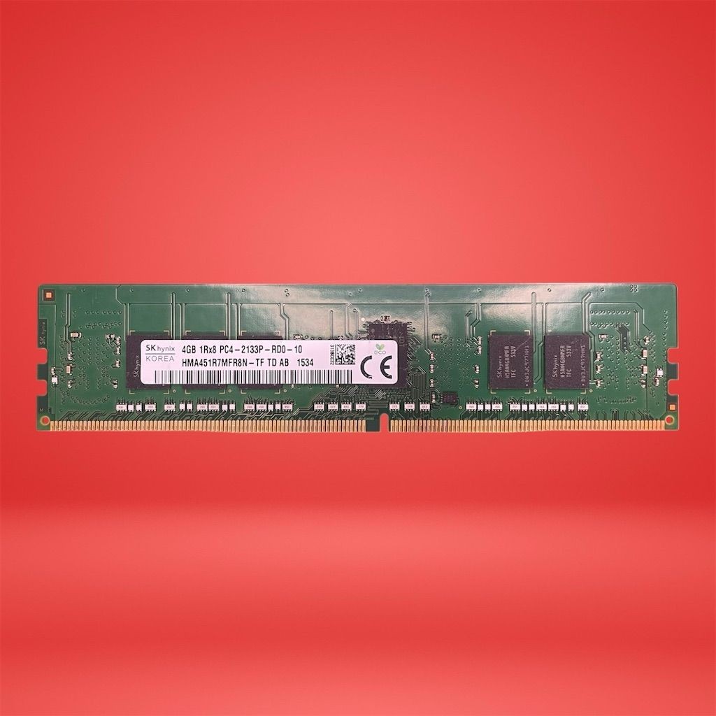 Hynix 4GB PC4-2133P DDR4 2133MHz ECC Registered Desktop Memory HMA451R7MFR8N-TF