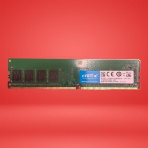 Crucial 4GB DDR4-2400 UDIMM Desktop RAM 2400 MT/s Memory Module CT4G4DFS824A.C8F