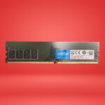 Crucial 4GB DDR4-2400 UDIMM Memory Module 288-Pin RAM CT4G4DFS824A.M8FE
