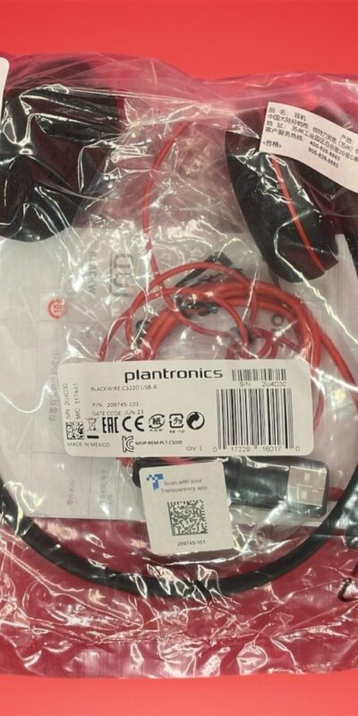 Plantronics Blackwire C3220 Stereo USB-A PC Headset 209745-101