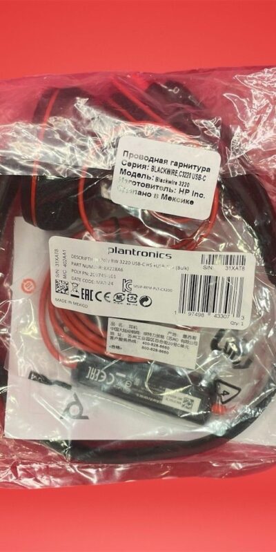 Plantronics BLACKWIRE C3220 USB-C 209749-101 Headphones