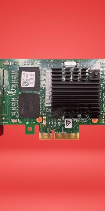 Dell T34F4 Intel I350-T4 Quad Port RJ-45 Ethernet Network Adapter Low Profile