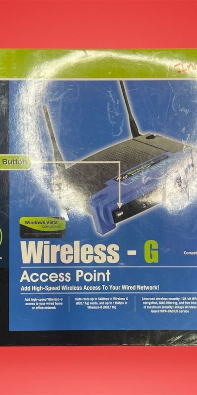 Linksys Wireless-G Access Point WAP54G Wi-Fi Network Extender