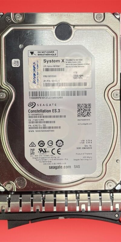 Seagate ST1000NM002 1TB 3.5" SAS Internal Desktop Hard Drive Enterprise HDD