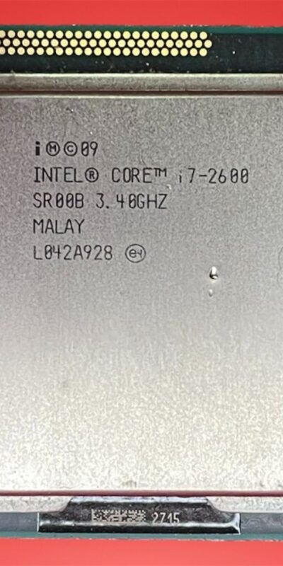 Intel Core i7-2600 3.40GHz Quad-Core Processor LGA 1155 SR00B