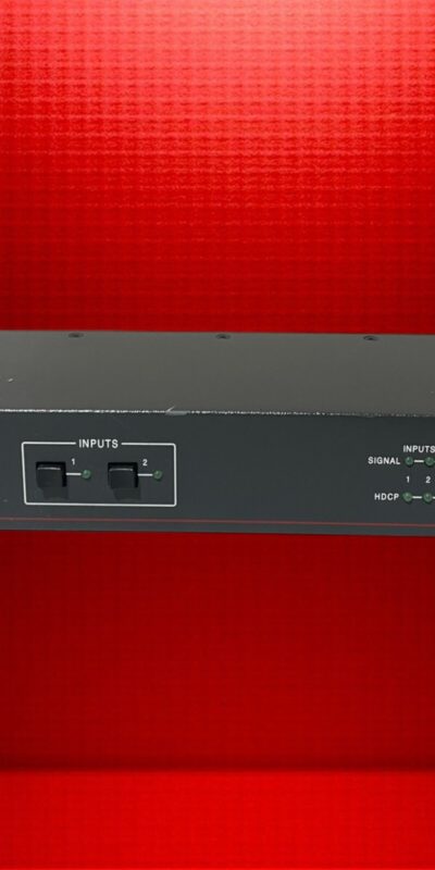 Extron SW2 HD 4K UHD HDMI 2x1 Switcher 18Gbps ‑ No Power Supply