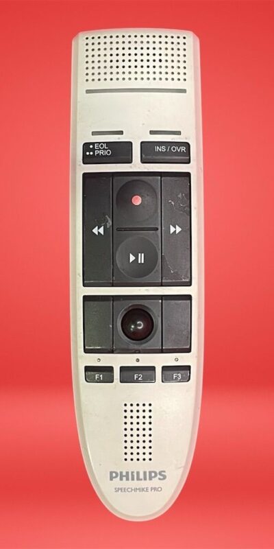 Philips SpeechMike Pro LFH3200 USB Dictation Microphone Ergonomic W/O Mini USB