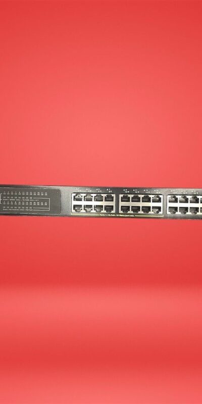 NETGEAR GS324P 24-Port Gigabit Ethernet Unmanaged PoE+ Switch Rack Mountable