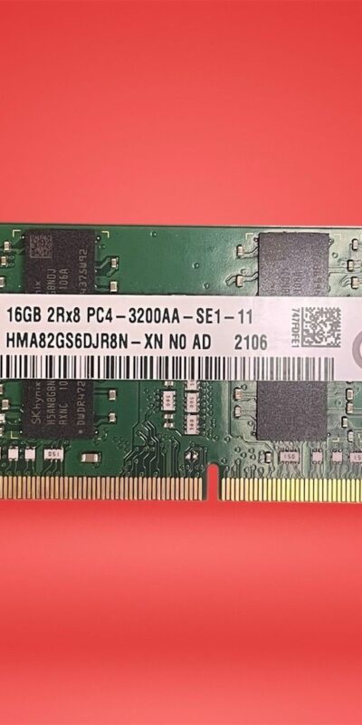 SK Hynix 16GB DDR4 3200MHz SODIMM RAM Memory Module HMA82GS6DRJ8N-XN