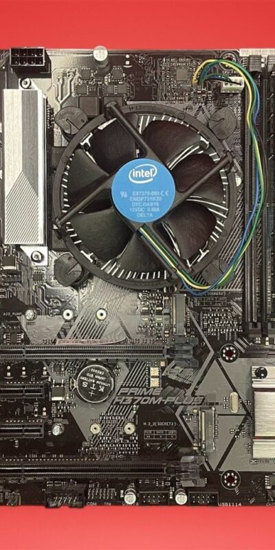 Asus Prime H370M-PLUS Motherboard Bundle w/ Intel i7-9700K & 16GB RAM