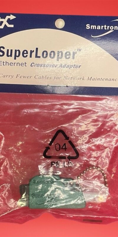 Lot of 5 Smartronix SuperLooper Ethernet Crossover Adapter ST034LT02-02-001A