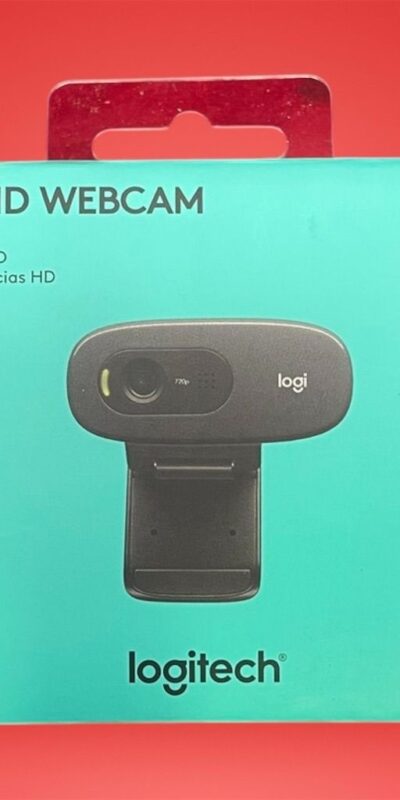Logitech C270 HD Webcam 720p Video with Noise-Reducing Mic Black