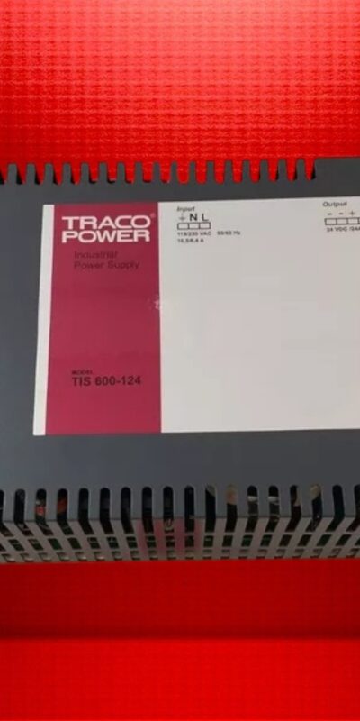TRACO TIS600-124 600W 24V AC-DC Industrial Switching Power Supply NOB