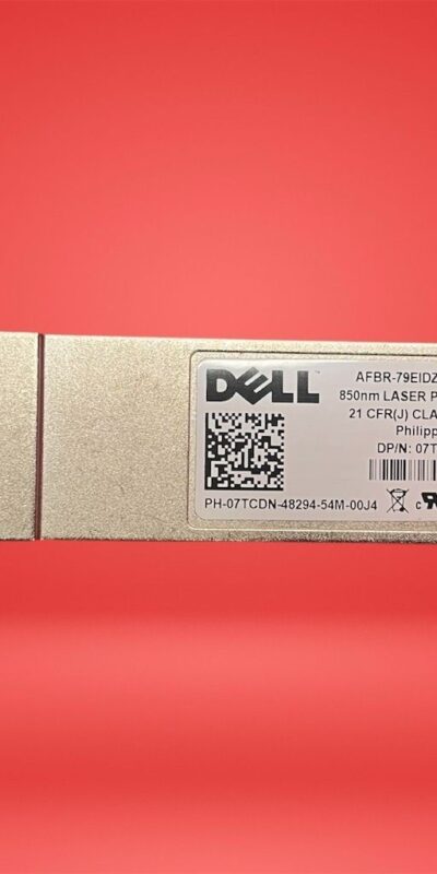 Lot of 9 Dell 40GbE QSFP+ AFBR-79EIDZ-FT1 Transceiver Module 850nm 7TCDN