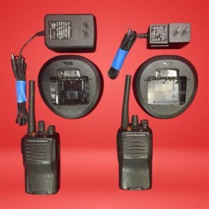 Vertex Standard EVX-531 UHF Two-Way Radios with Chargers - Lot of 2