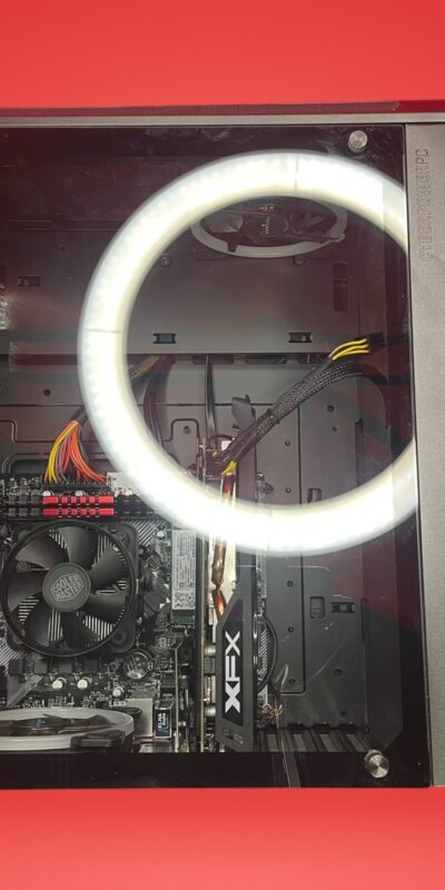 Cyberpower Gaming PC Ryzen 3 2300X 16GB RAM 256GB NMVe+1TB HDD W/ Radeon RX 570