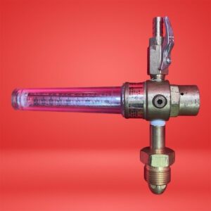 Victor Medalist HRF-1425-580 Flow Meter Gas Service Inlet 3000 PSI Gauge