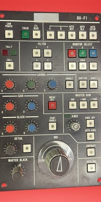 Vintage Hitashi BU-F1 Control Panel Audio Equipment